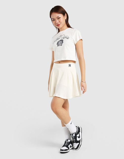 New York Yankees Pleated Skirt