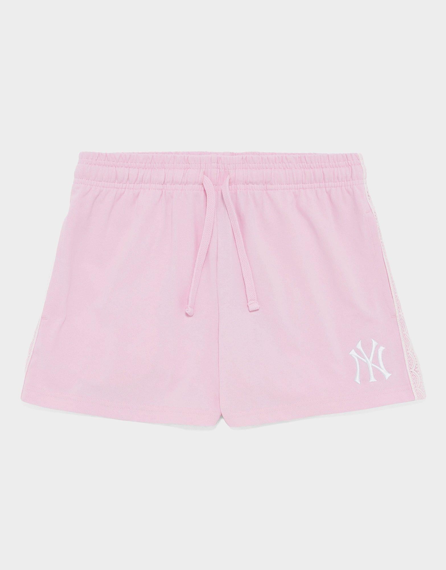 NY Yankees Lace Trim Shorts