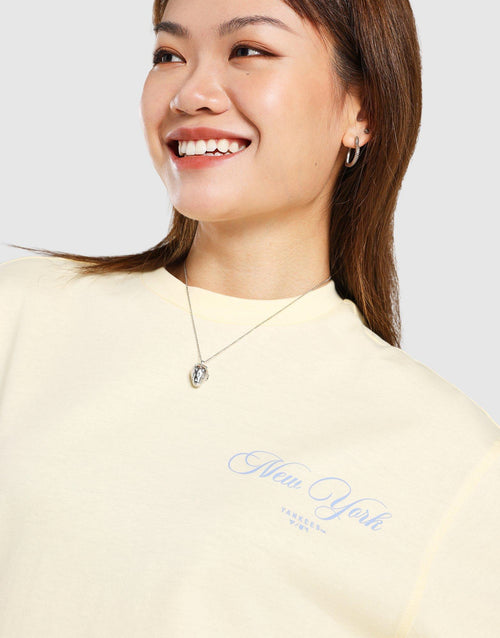 New York Yankees Oversized Crest T-Shirt