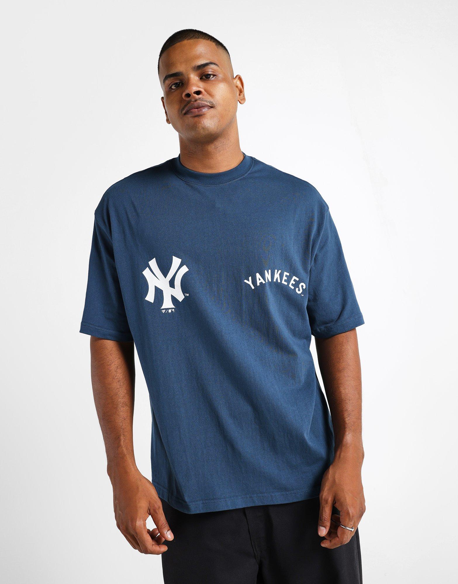 Blue Majestic NY Yankees T-Shirt - JD Sports Malaysia