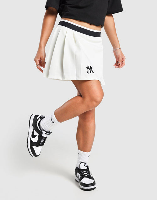 Side-Pleated NY Yankees Skirt