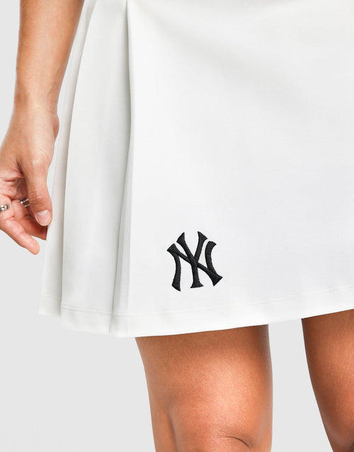 Side-Pleated NY Yankees Skirt
