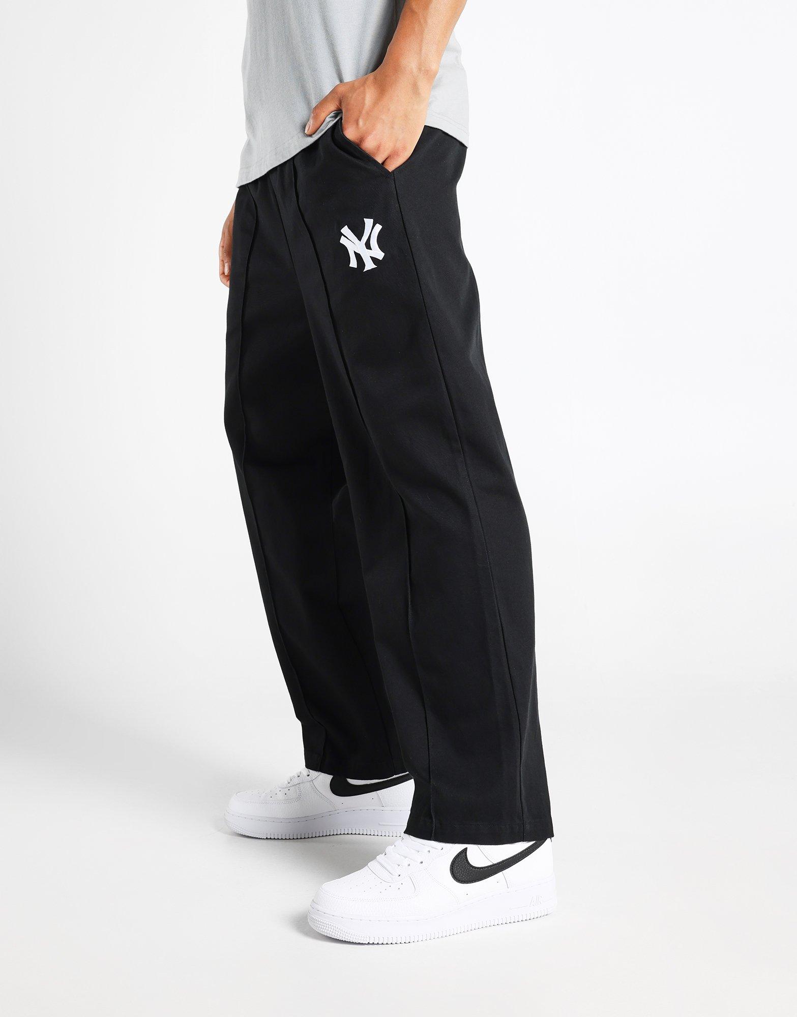 Black Majestic NY Yankees Pleat Pant - JD Sports Malaysia