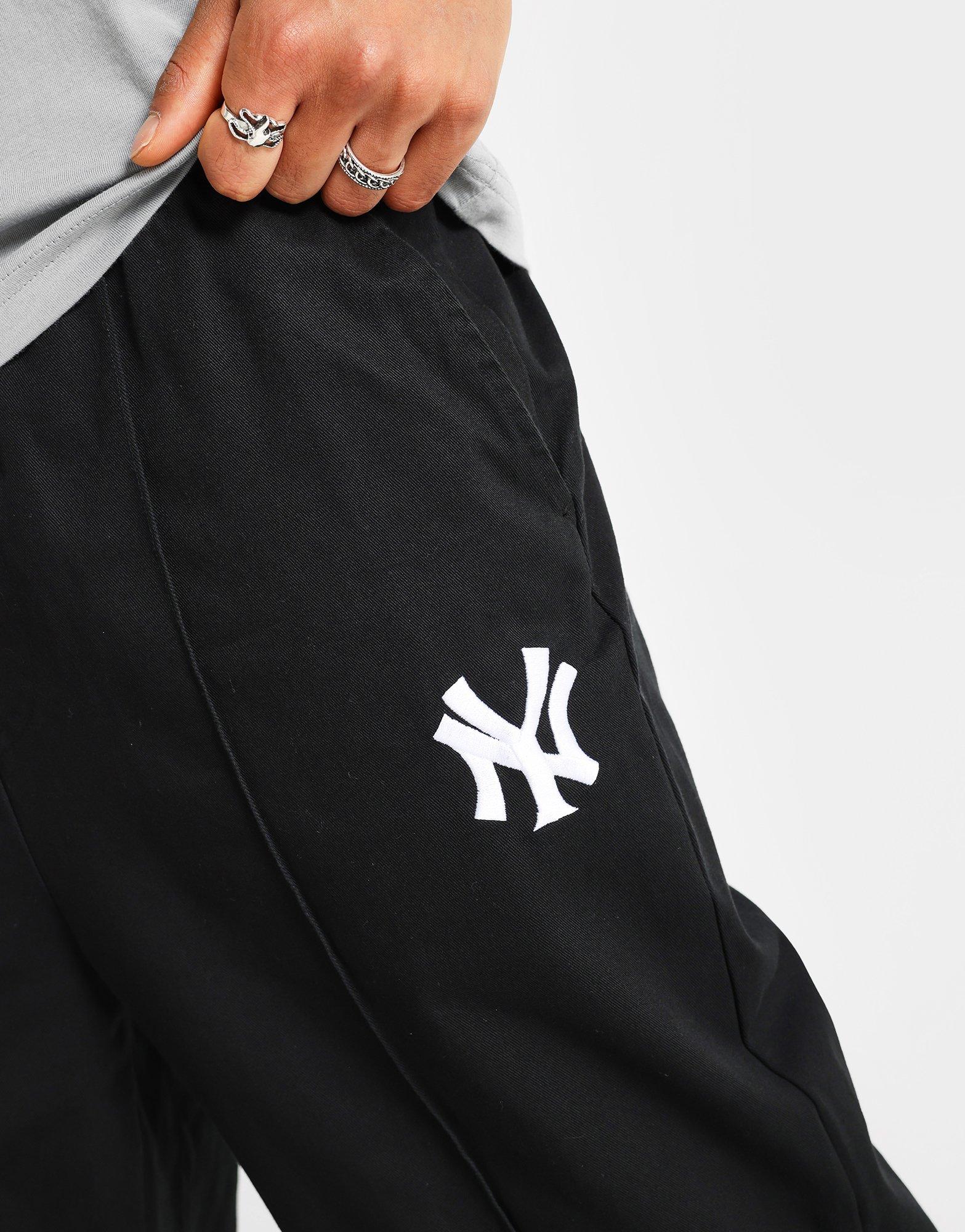 Black Majestic NY Yankees Pleat Pant - JD Sports Malaysia