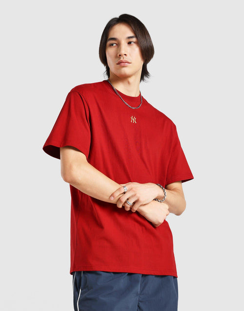 Metallic Embroidered T‑Shirt