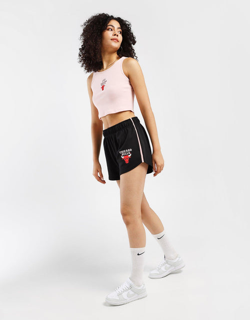 Bulls Cotton Rib Crop Tank