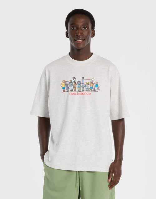 Ghica Line Up Oversized T-Shirt