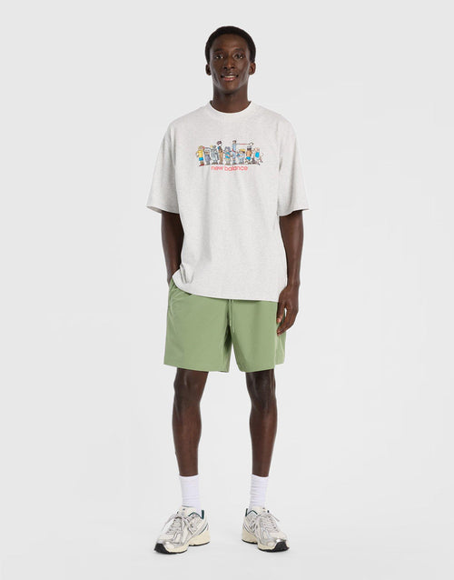 Ghica Line Up Oversized T-Shirt