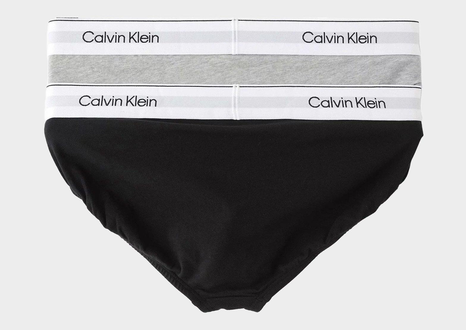 Multi Calvin Klein Modern Cotton Hip Brief Pack JD Sports