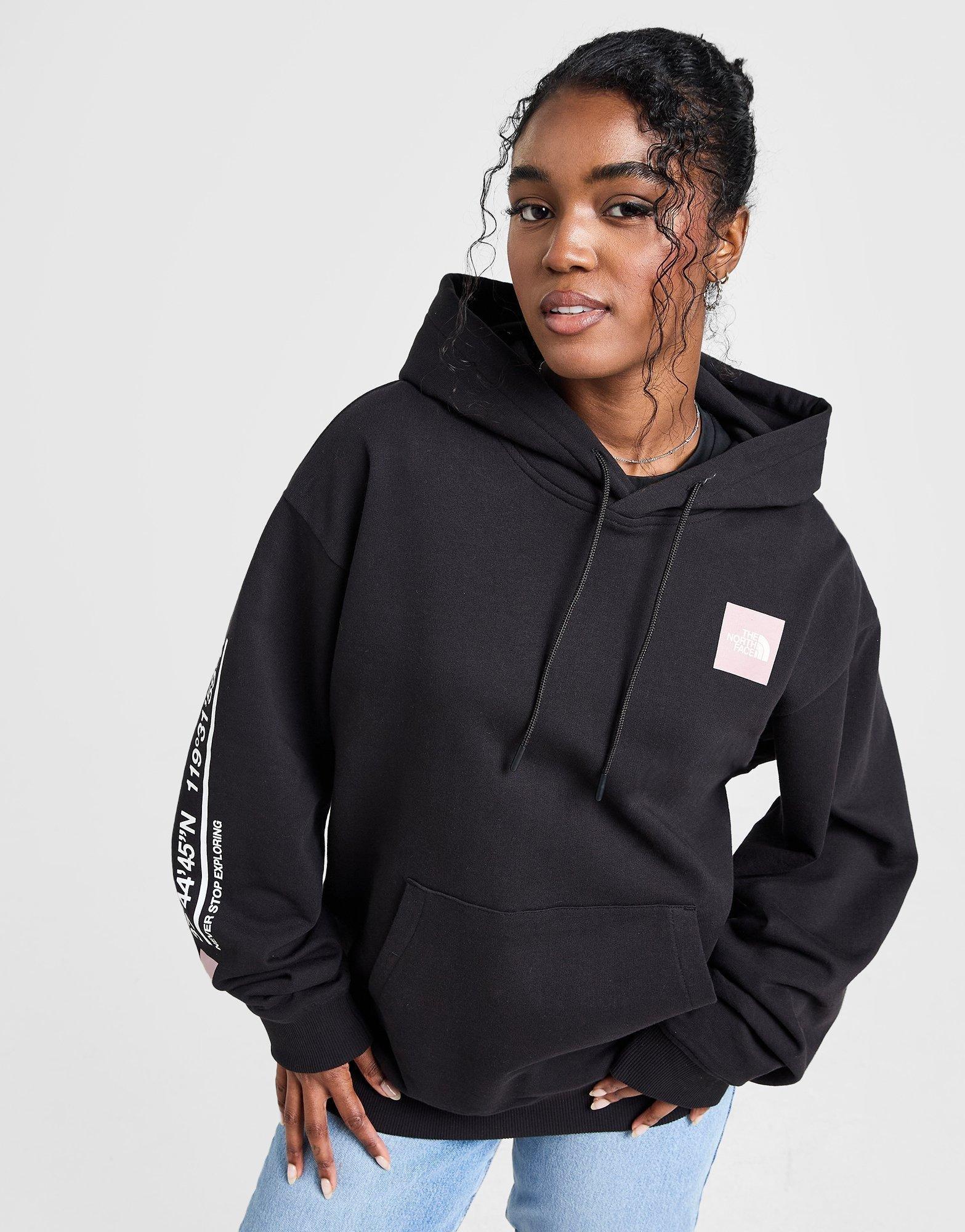 Black The North Face Mountain Box Graphic Hoodie - JD Sports Malaysia