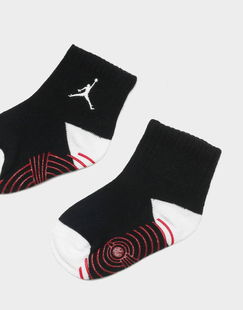 Jumpman Gripper Socks 3 Pack Infant's