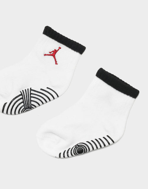 Jumpman Gripper Socks 3 Pack Infant's