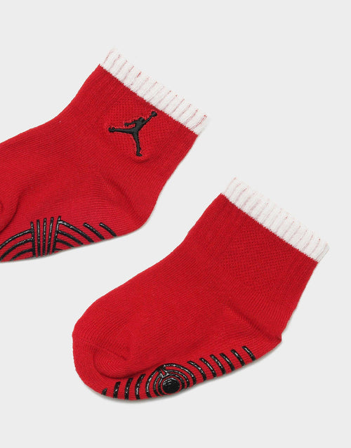 Jumpman Gripper Socks 3 Pack Infant's