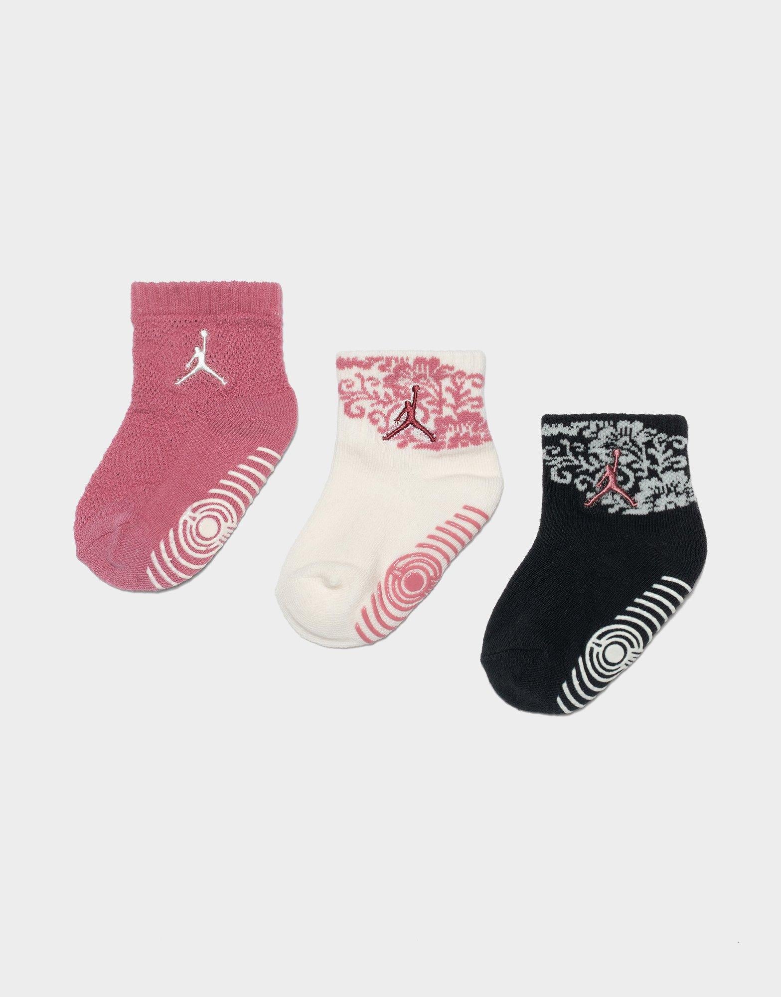 Floral Lace Socks 3 Pairs Infant's