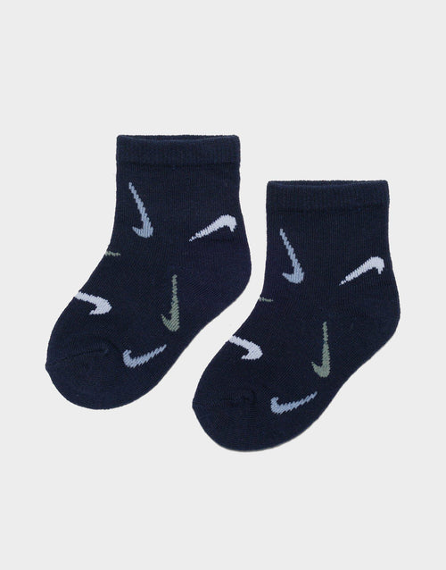 Swooshfetti Socks 6-Pack Infant's