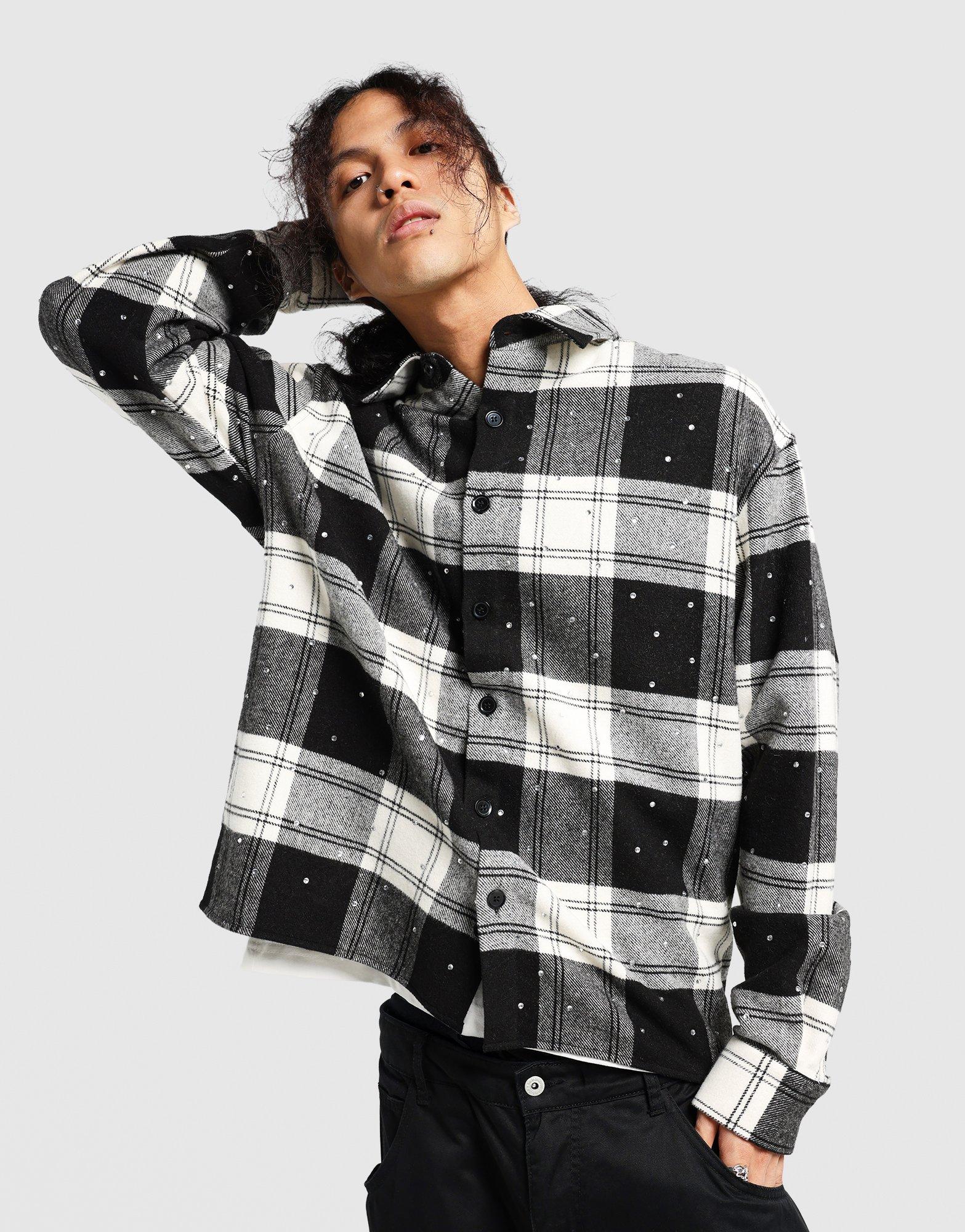 Black Supply & Demand Razzle Long Sleeve Shirt - JD Sports Malaysia