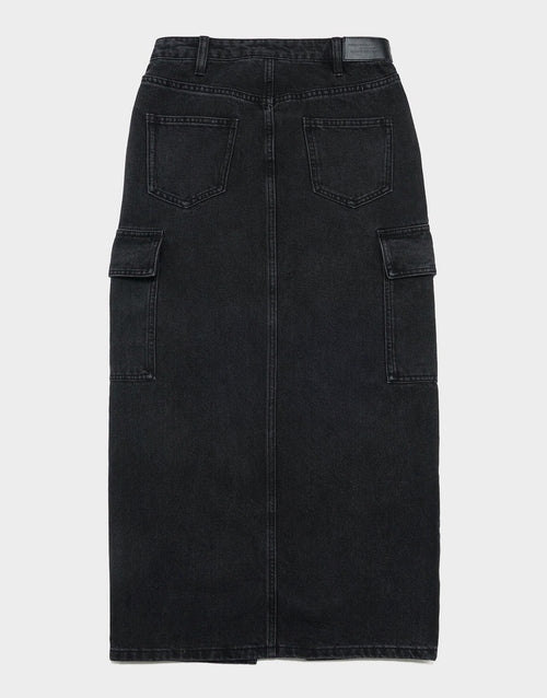 Park Maxi Denim Skirt