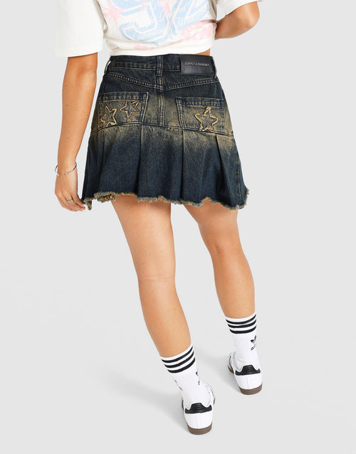 Star Pleat Skirt