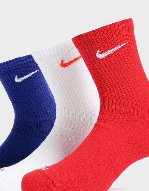Everyday Plus Cushioned Training Crew Socks (3 Pairs)