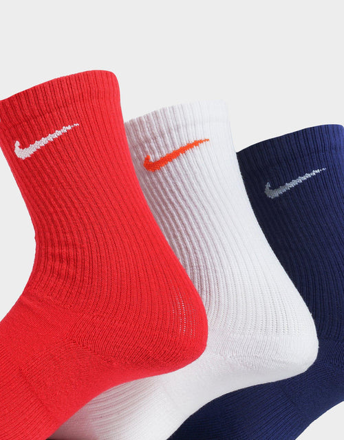 Everyday Plus Cushioned Training Crew Socks (3 Pairs)