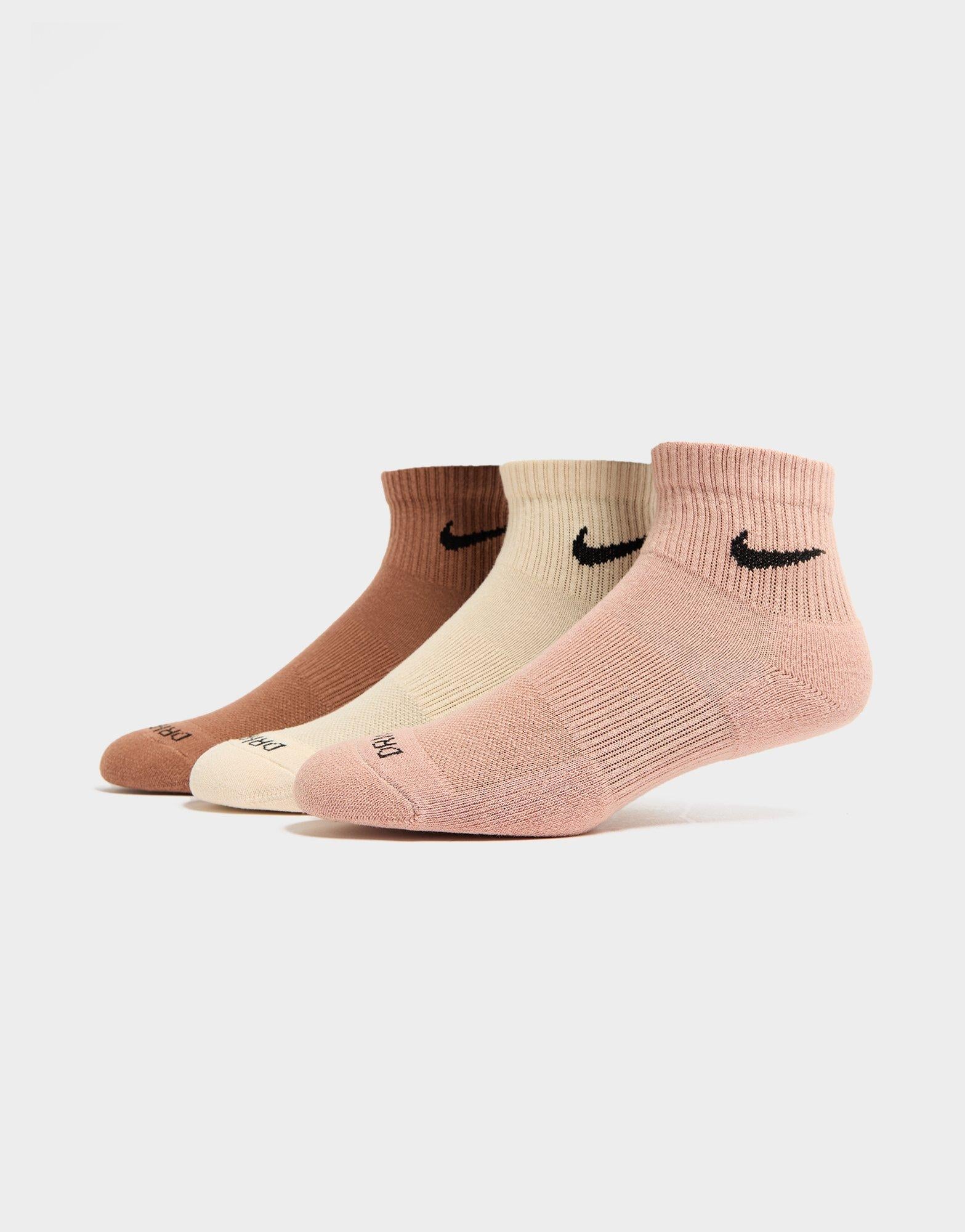 Everyday Plus Cushioned Training Ankle Socks (3 Pairs)