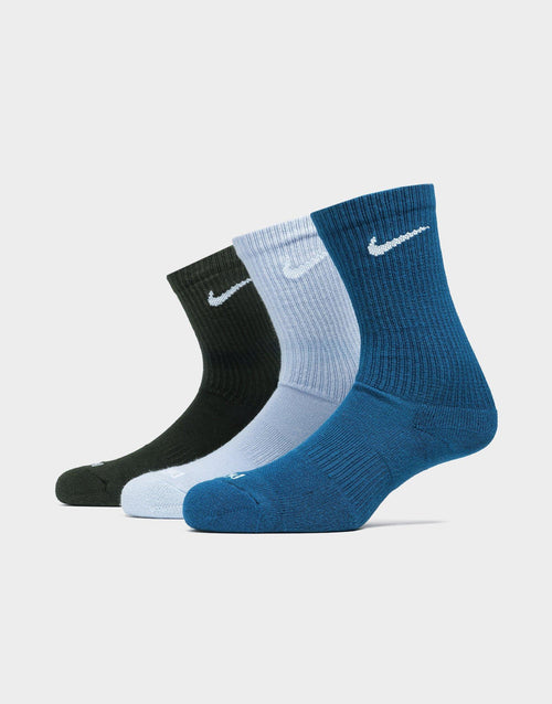 Multi Nike Everyday Plus Cushioned Training Crew Socks (6 Pairs