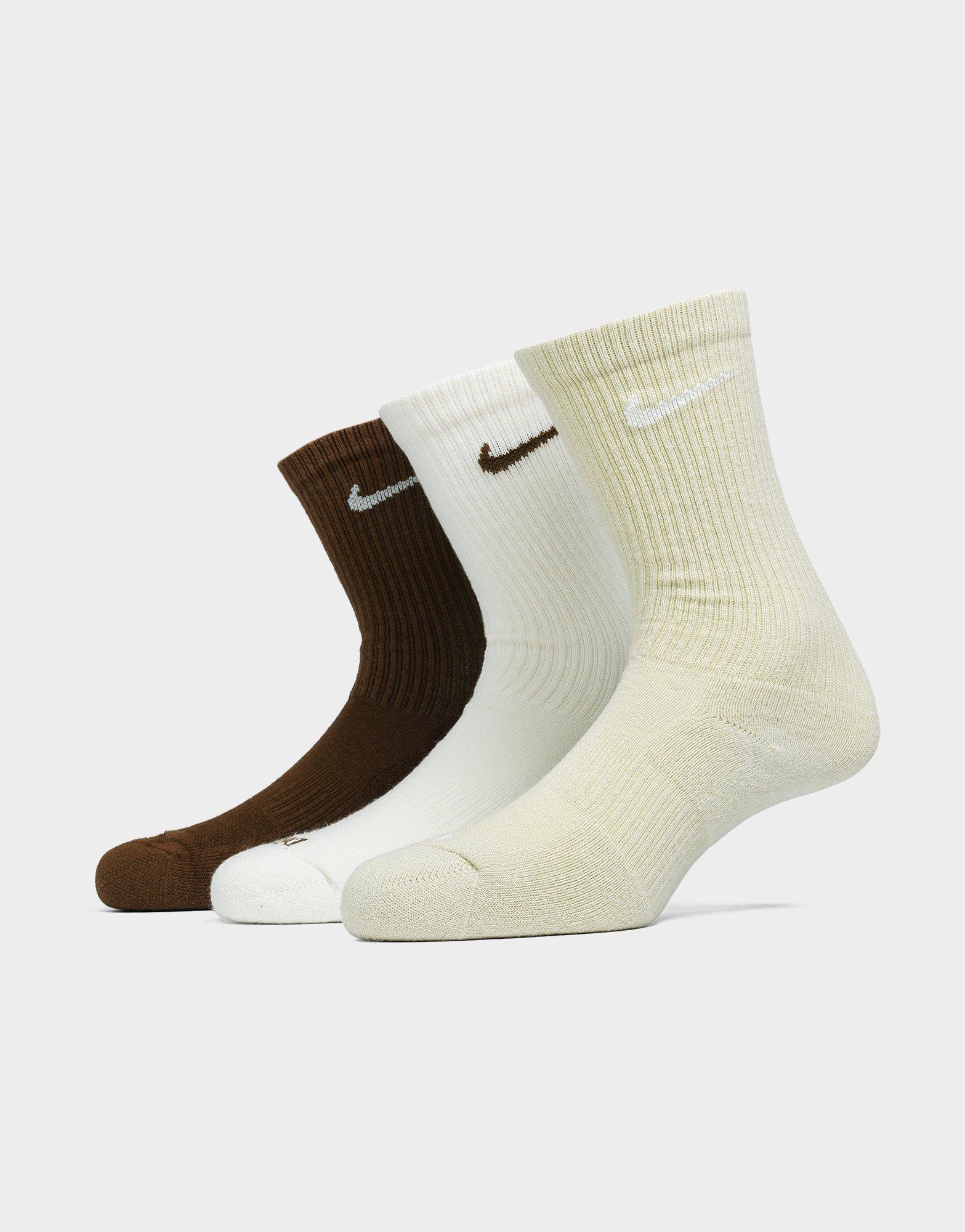 nike everyday plus cushioned training crew socks