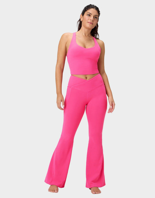 Anywhere Cropped Built-In Bra Tank