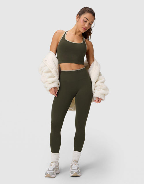 Seamless Built-In Bra Tank