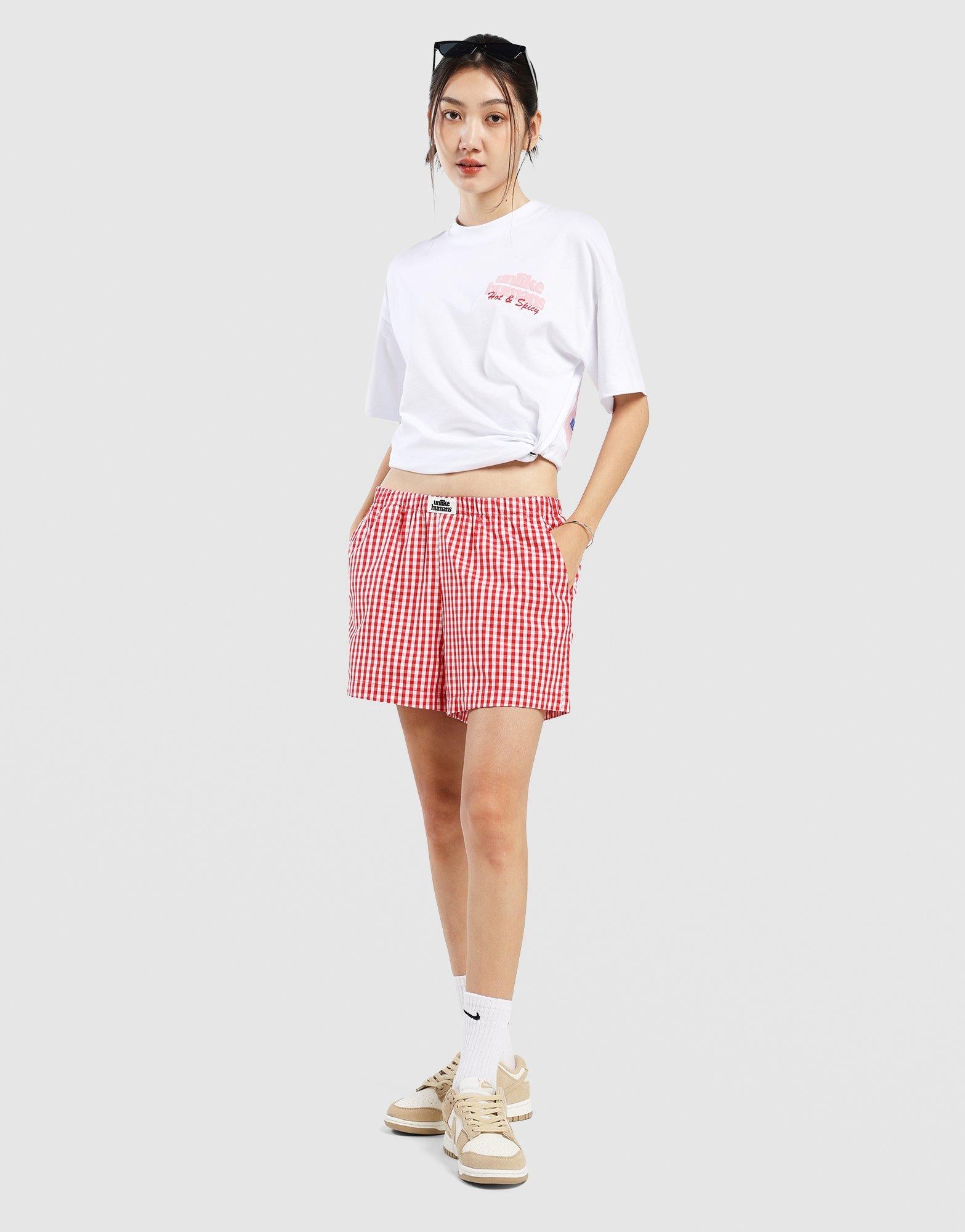 Gingham Shorts