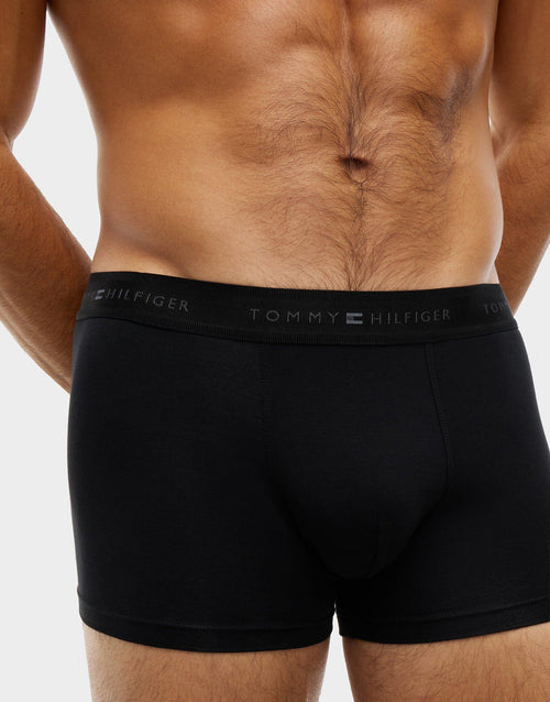 Signature Tonal Logo Waistband Trunks (3-Pack)