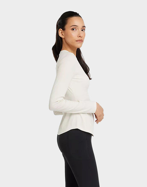 Micro-Rib Long Sleeve
