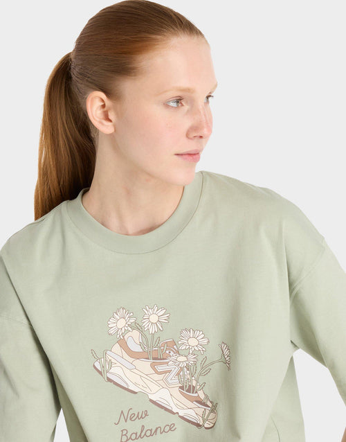 Flower Shoe T‑Shirt