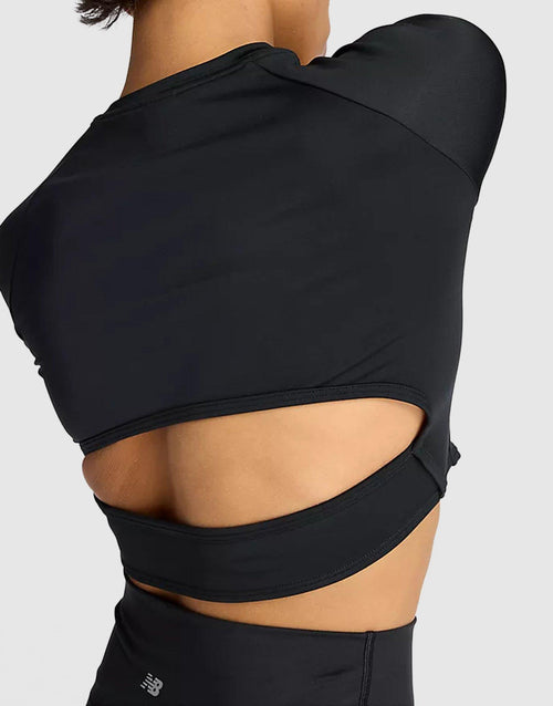 Fast Days Fitted Cropped T-Shirt