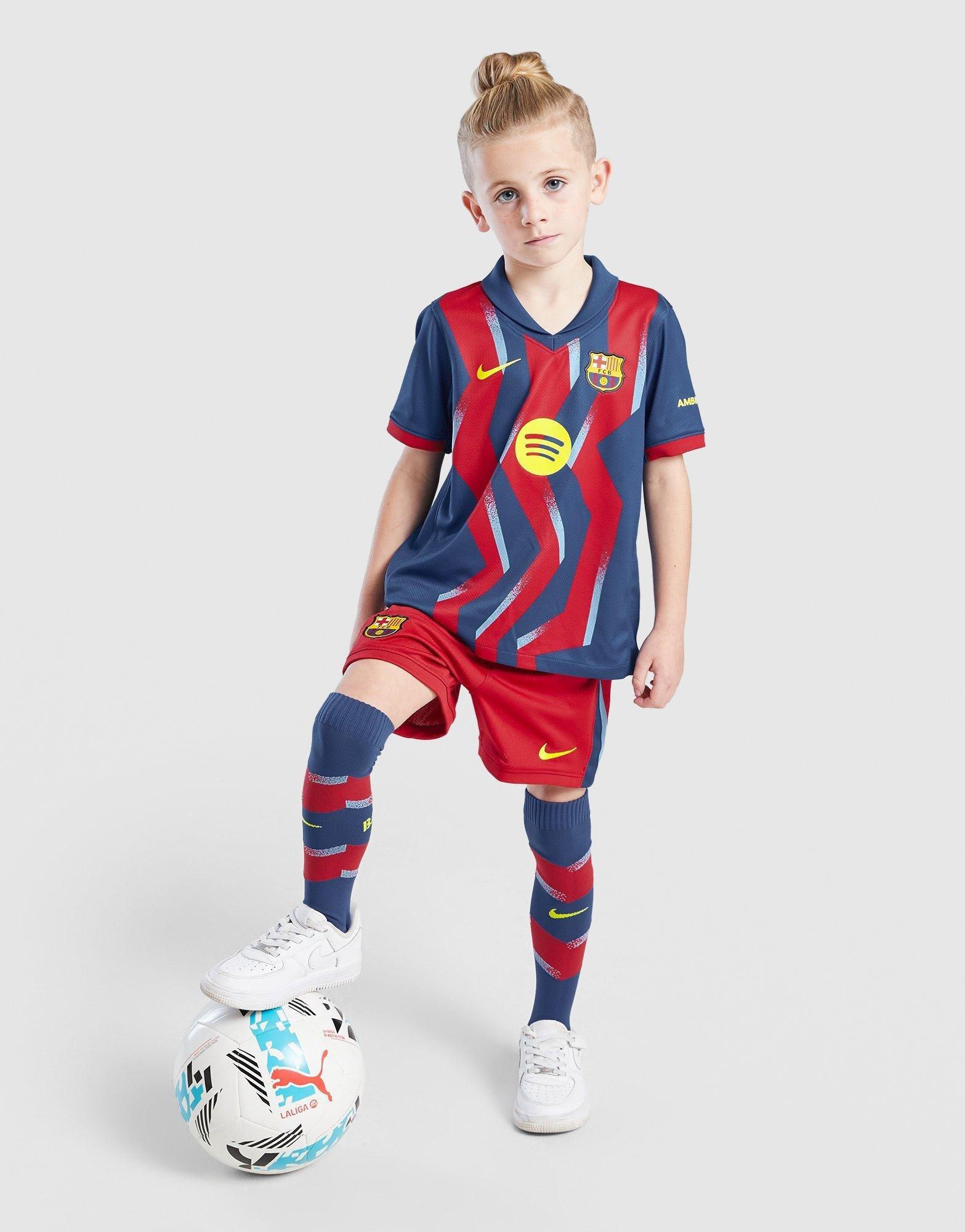 FC Barcelona 2025/26 Fourth Kit Children