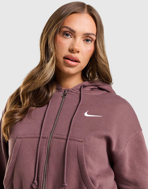 Phoenix Crop Full Zip Hoodie
