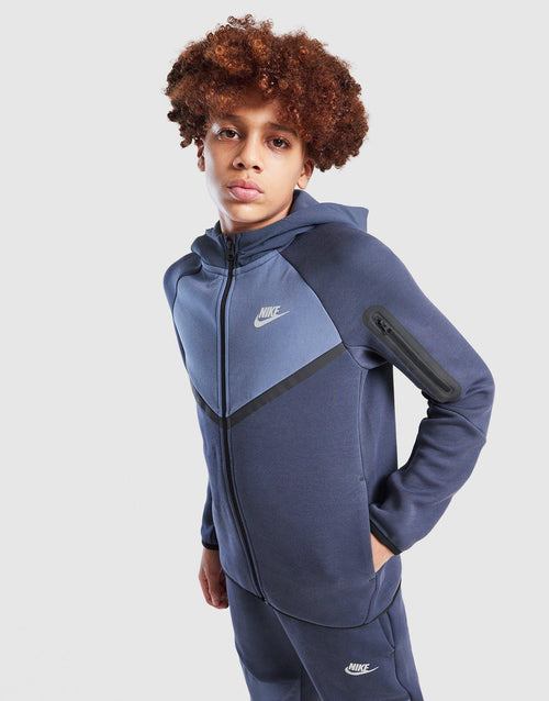Tech Mix Full Zip Hoodie Junior