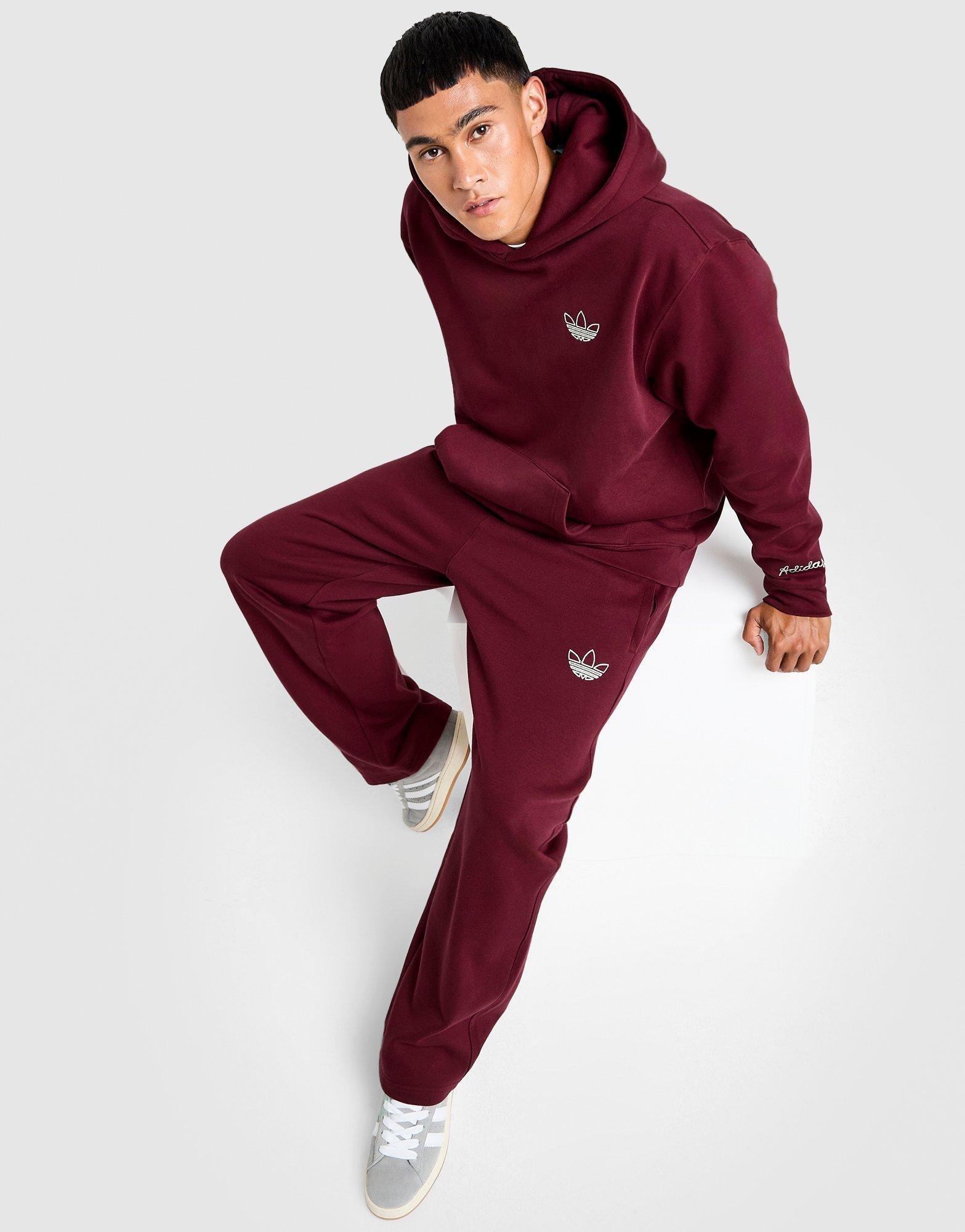 Chain Stitch Open Hem Joggers