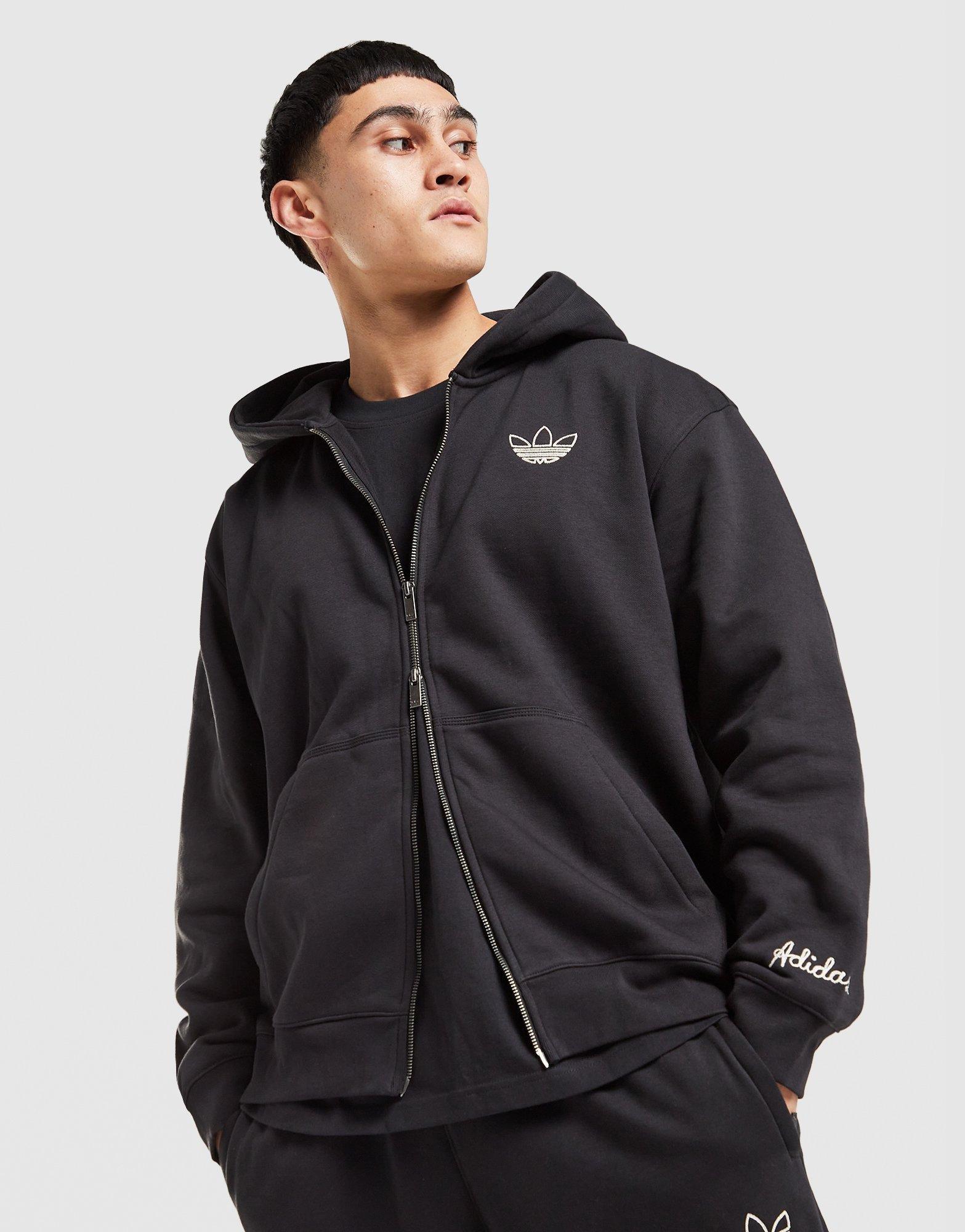 Chain Stitch Full Zip Hoodie