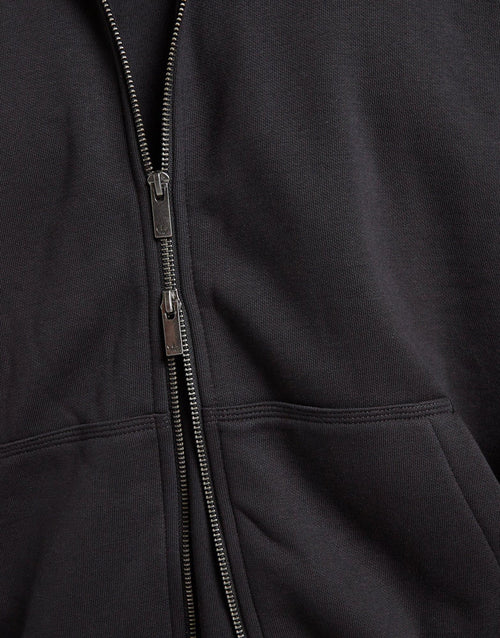 Chain Stitch Full Zip Hoodie
