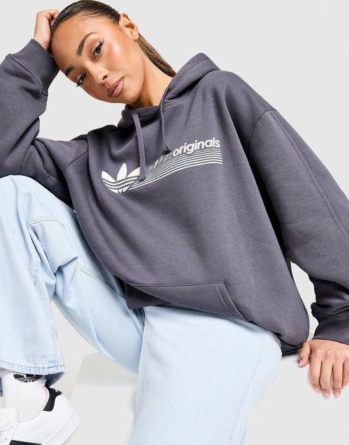 Sport Stripe Overhead Hoodie