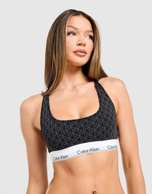 Modern Cotton All Over Print Bralette