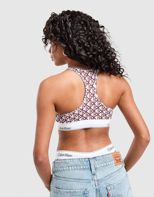 Modern Cotton All Over Print Bralette